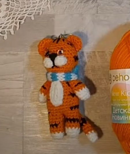 amigurumi tigrenok