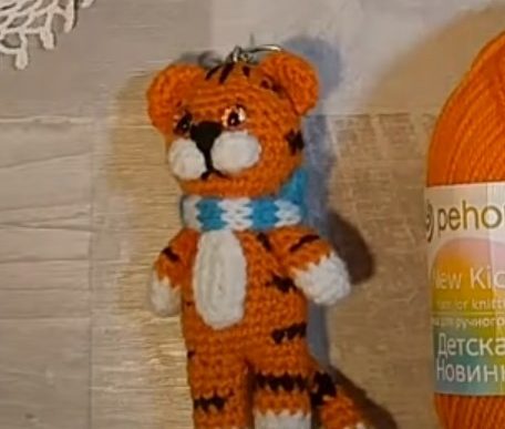 amigurumi tigrenok